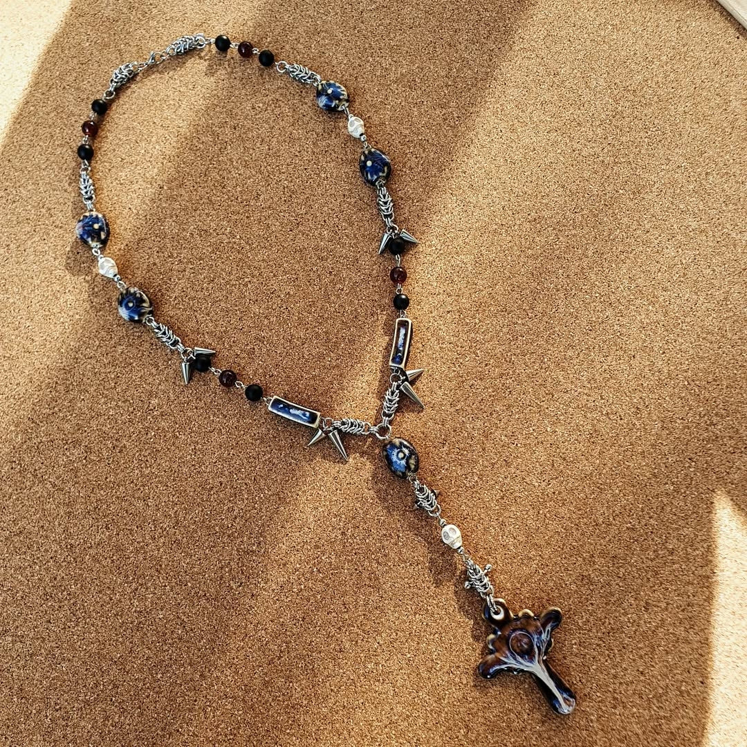 Ocean Tree Rosary - Necklace