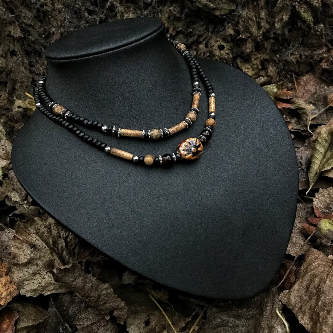 Earthly Sun - Double Layered Necklace