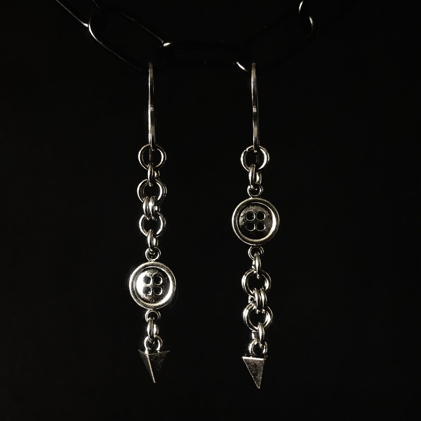 Lost Button - Earrings