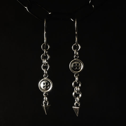 Lost Button - Earrings